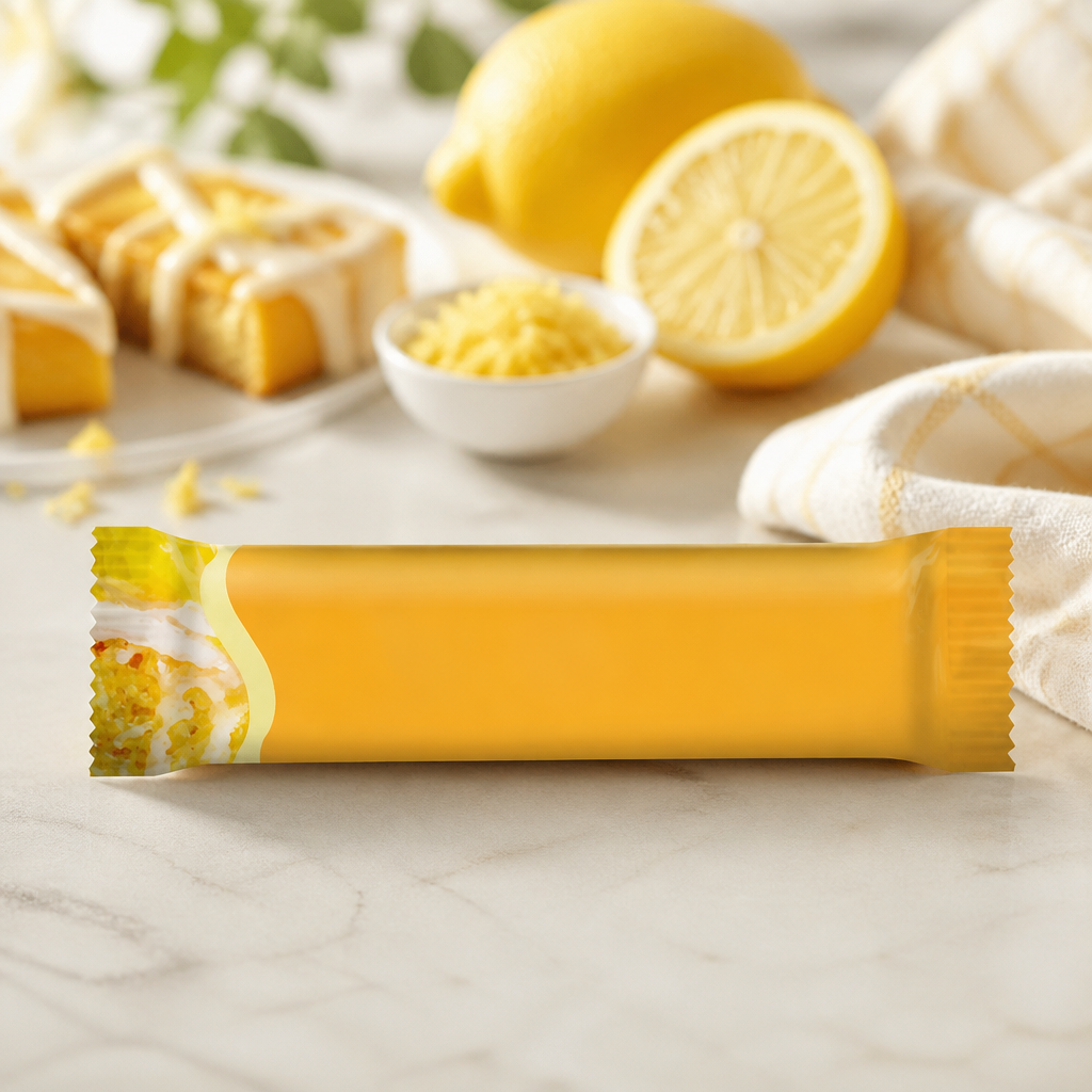 Vegan Snack Bars Lemon Drizzle 35g Pack of 18 Gluten Free