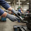 Premium High Cut Protection Glove for Wet & Oily Environments with Micro-Cup Grip Coating and Heavy Duty Reinforcement
