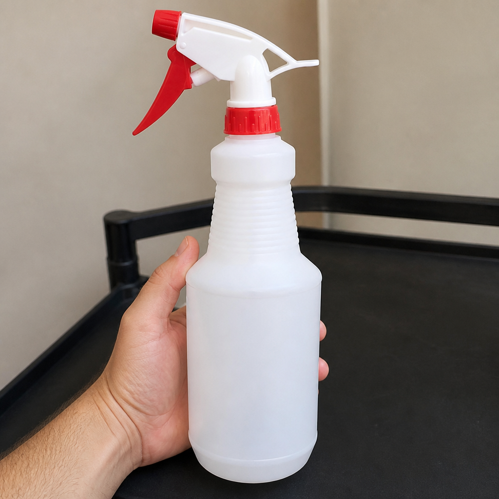 Commercial Colour-Coded Trigger Spray Bottle 750ml Red
