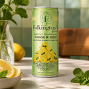 Commercial Sparkling Soft Drink Lemon & Mint 250ml Can 12 Pack