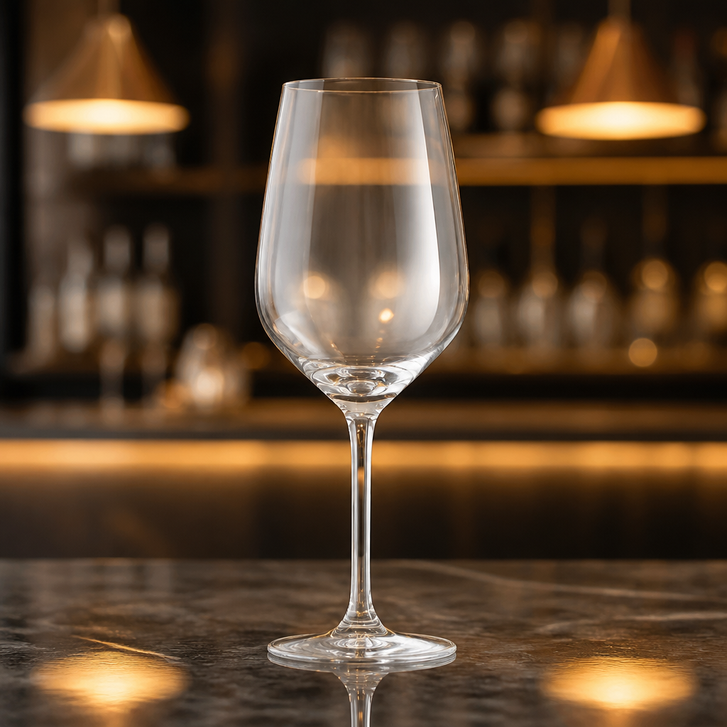 Commercial Wine Glasses 530ml Dishwasher Safe 6 Pack