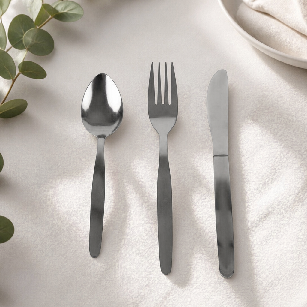 Commercial Cutlery Sample Set - 18/0 Stainless Steel