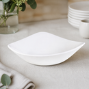 Commercial Triangle Bowls 235mm 600ml White 12 Pack