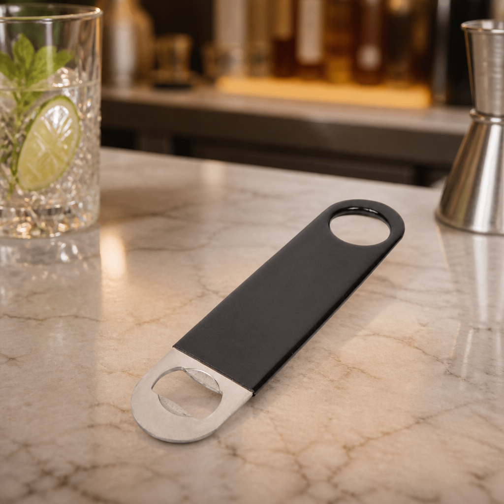 Commercial Bar Blade Bottle Opener with PVC Grip 179mm