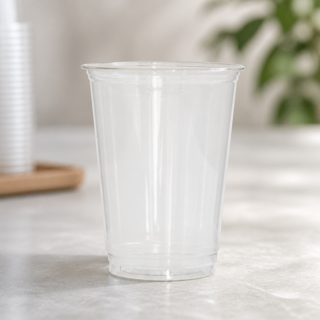 450ml Commercial Smoothie Cups 1000 Pack Recyclable rPET