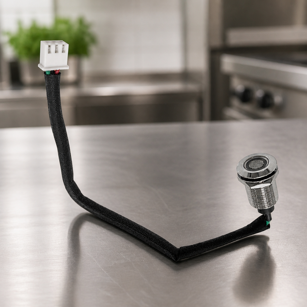 Commercial Induction Hob Indicator Light Stainless Steel 3mm