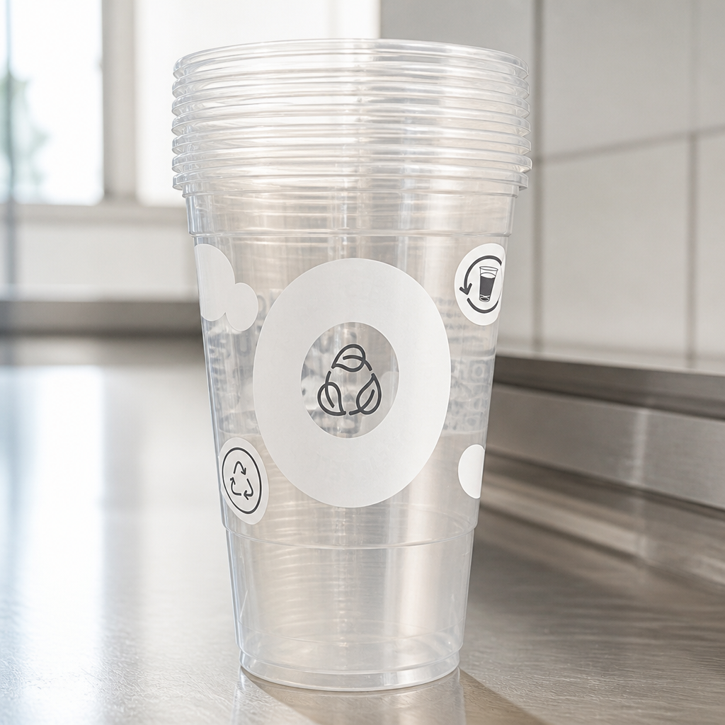 1000 pack of eco-friendly 570ml commercial pint glasses