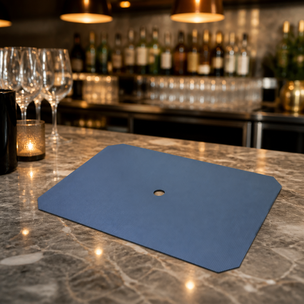 Universal Glassware Carry Box Lid 500x345mm Plastic Black