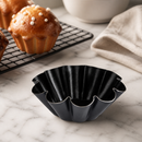 Commercial Non-Stick Mini Brioche Tin 75mm Pack of 12