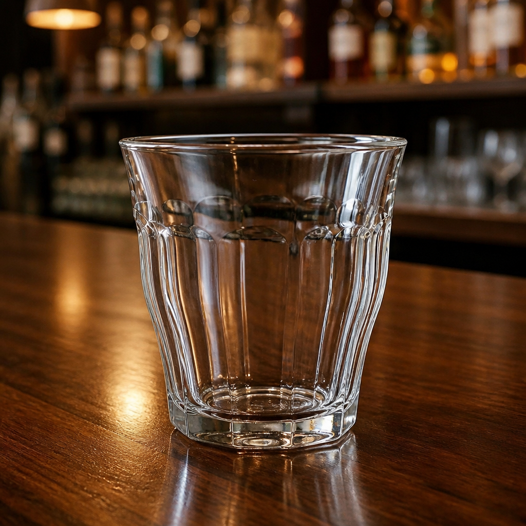 Commercial clear water glasses 200ml thermal shock resistant