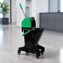 Commercial Mop Bucket and Wringer 16L Recycled Plastic Green