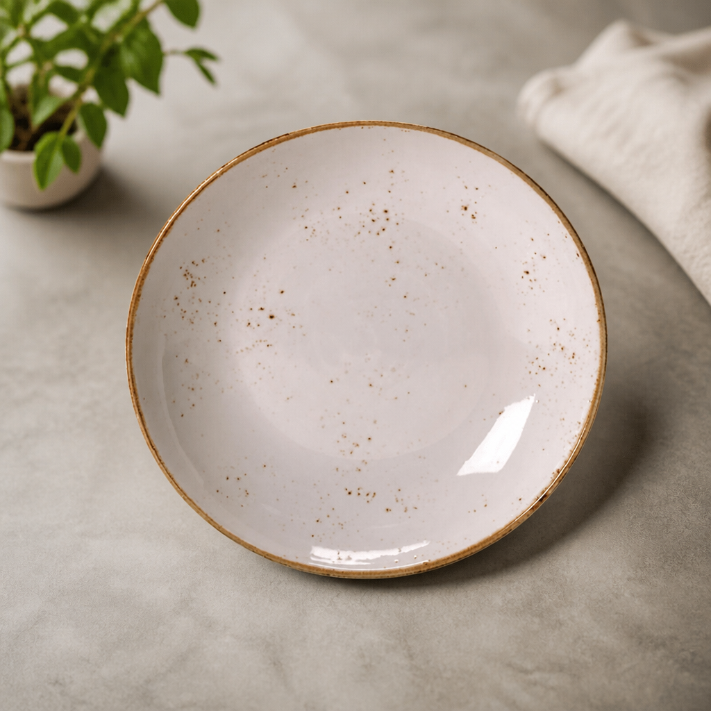 Commercial Coupe Plates 280mm - 12 Pack Porcelain