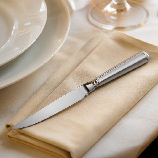 Commercial Steak Knives Set of 12 High-Quality Stainless Steel