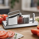 Commercial Stainless Steel Tomato Slicer with Strong Suction Feet