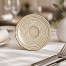 Commercial 125mm Round Saucers - Microwave & Dishwasher Safe