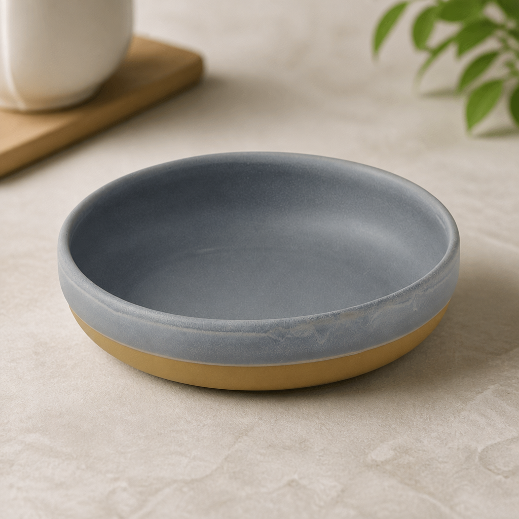 600ml Commercial Walled Bowls Vitrified Stoneware 6 Pack