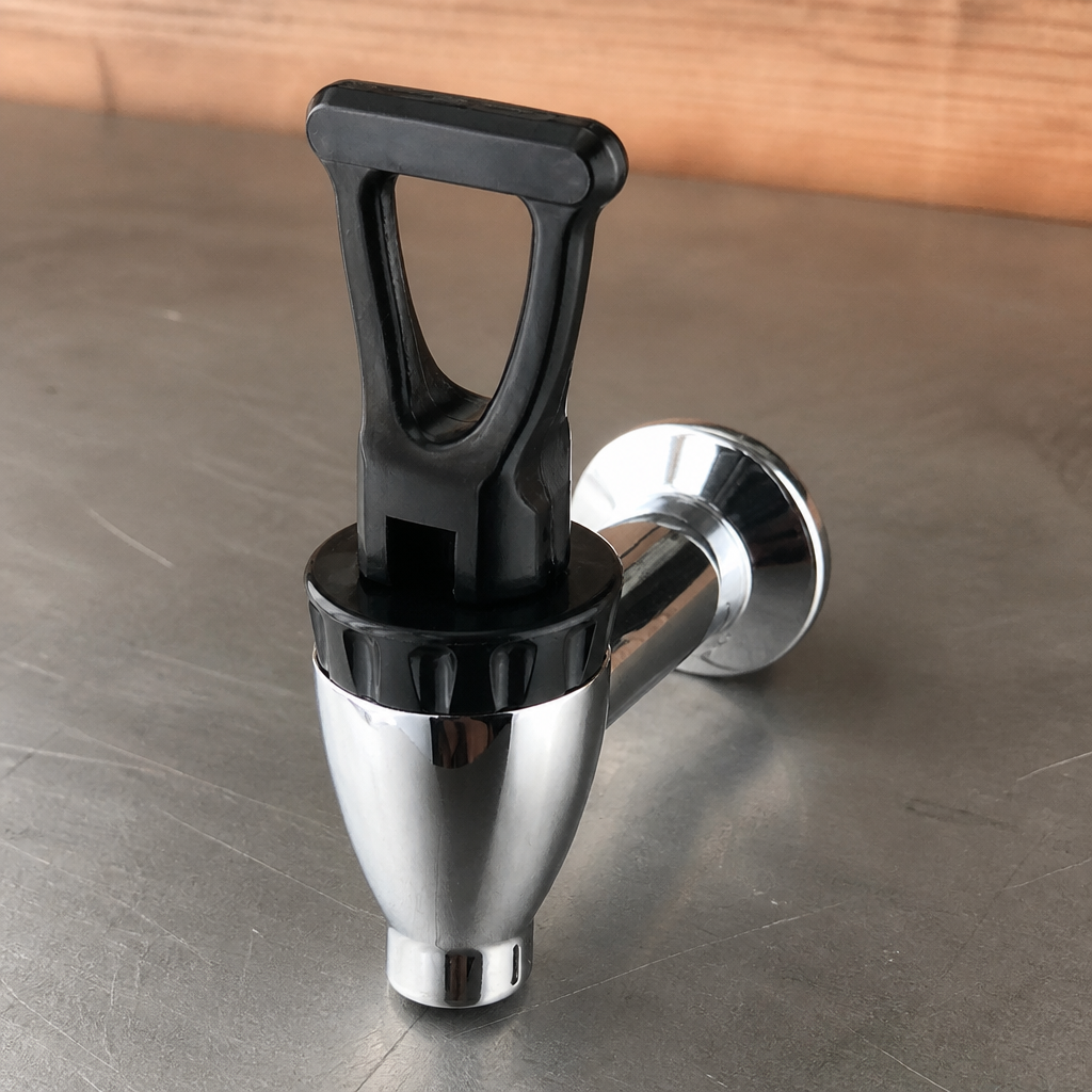 Commercial stainless steel water boiler tap replacement part