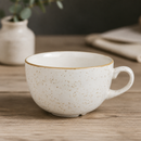 Commercial Cappuccino Cups 12oz Barley White 12 Pack