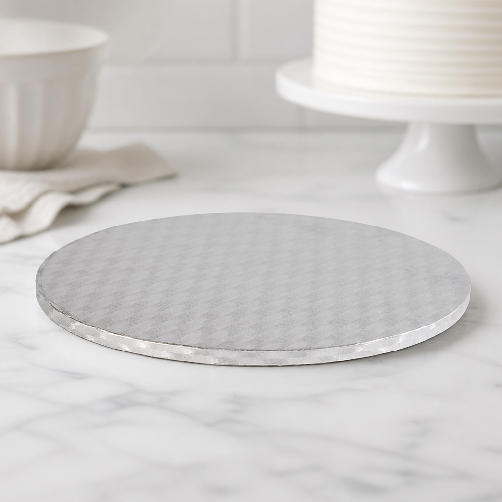 12 Inch Commercial Cake Board Foil Wrapped Heavy Duty