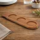 Commercial Acacia Wood Ramekin Board 480mm Wooden Dinnerware