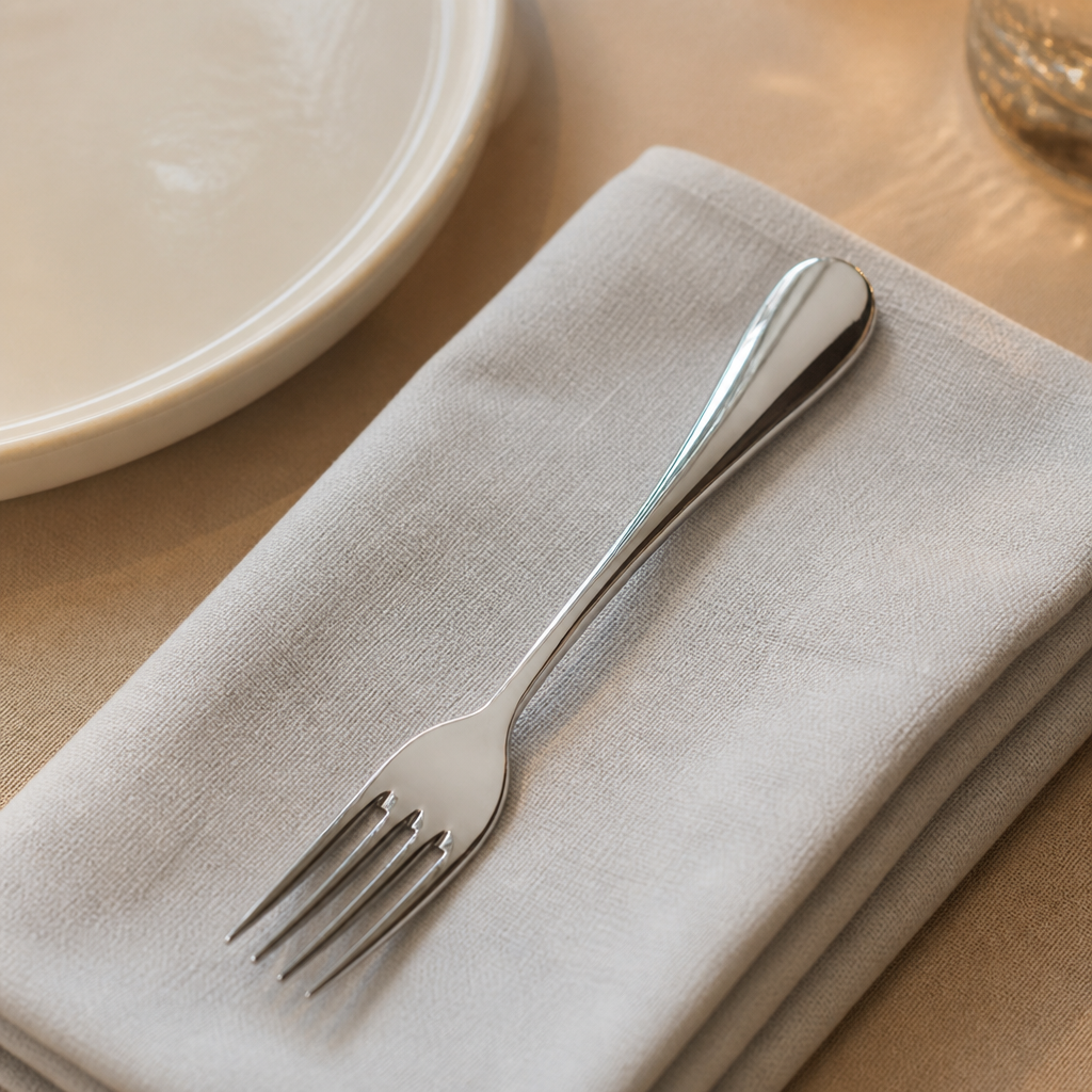 12 pack of commercial dessert forks 18/10 stainless steel 180mm