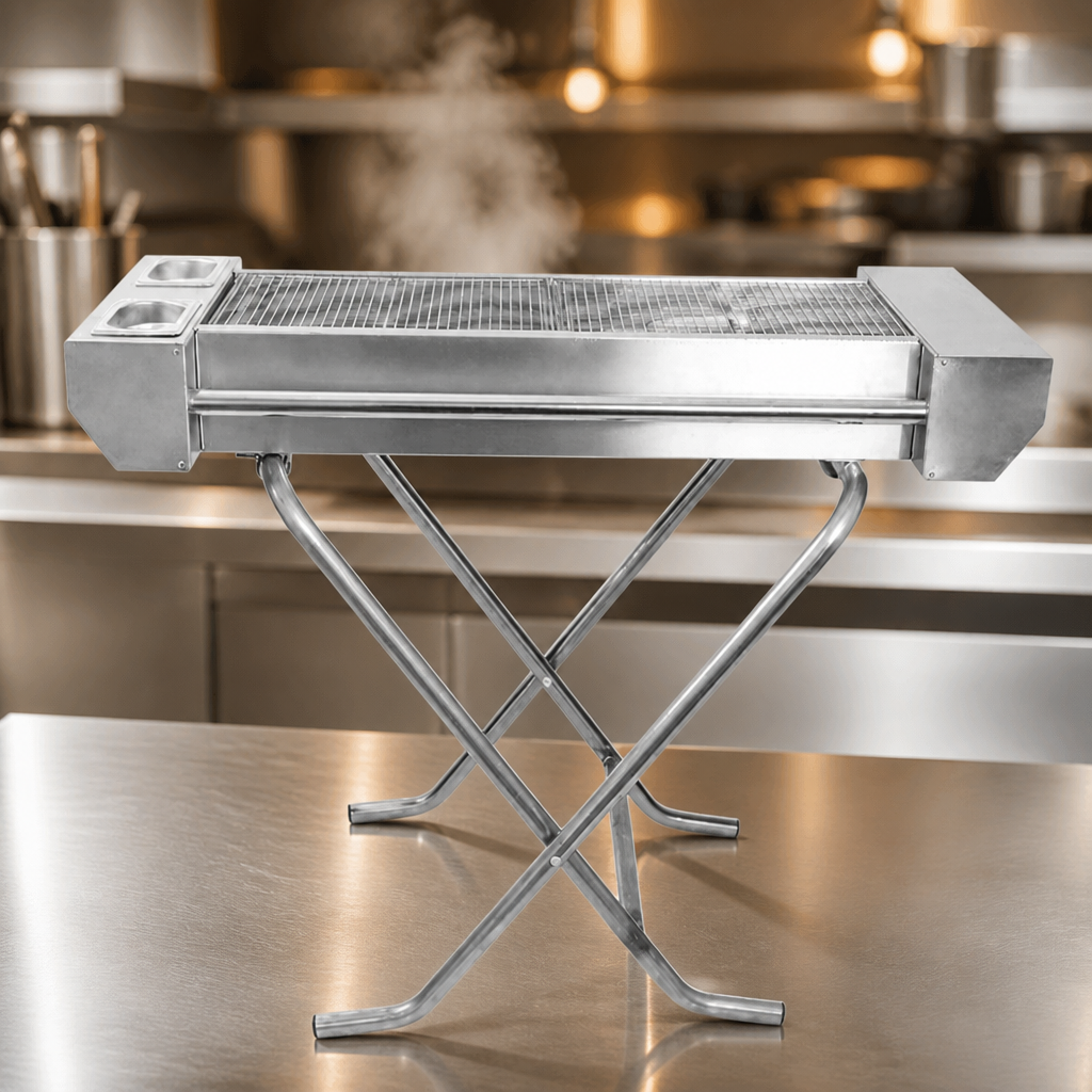 Heavy Duty Large Charcoal BBQ 1140mm for Commercial Catering