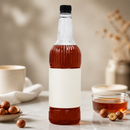 Commercial Hazelnut Syrup 1L - Vegan, Gluten Free, 66 Servings
