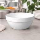 150ml Recycled White Bowl 100mm for Commercial Catering Use