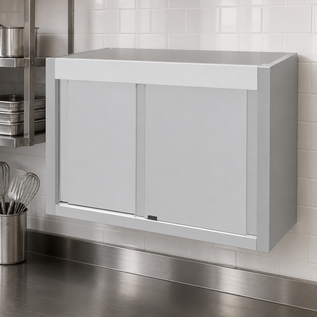 Commercial Stainless Steel Wall Cupboard 650x900x400mm