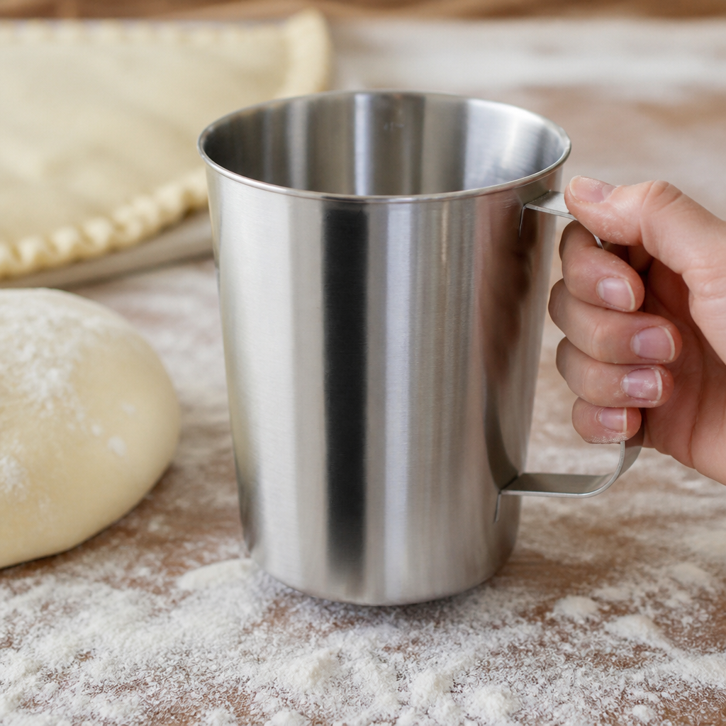 2 Litre Commercial Stainless Steel Measuring Jug