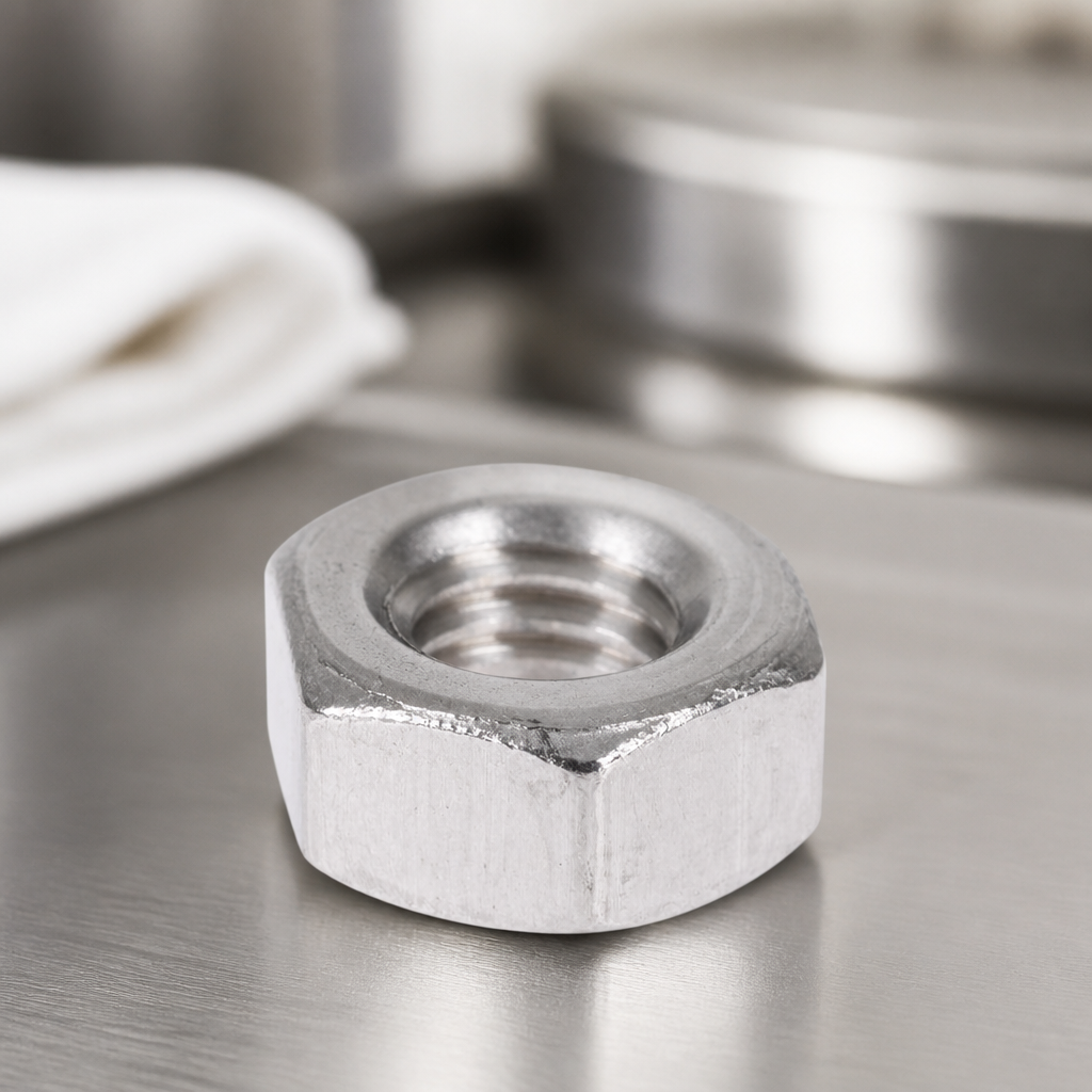 Stainless Steel Replacement Nut for Commercial Combination Ovens