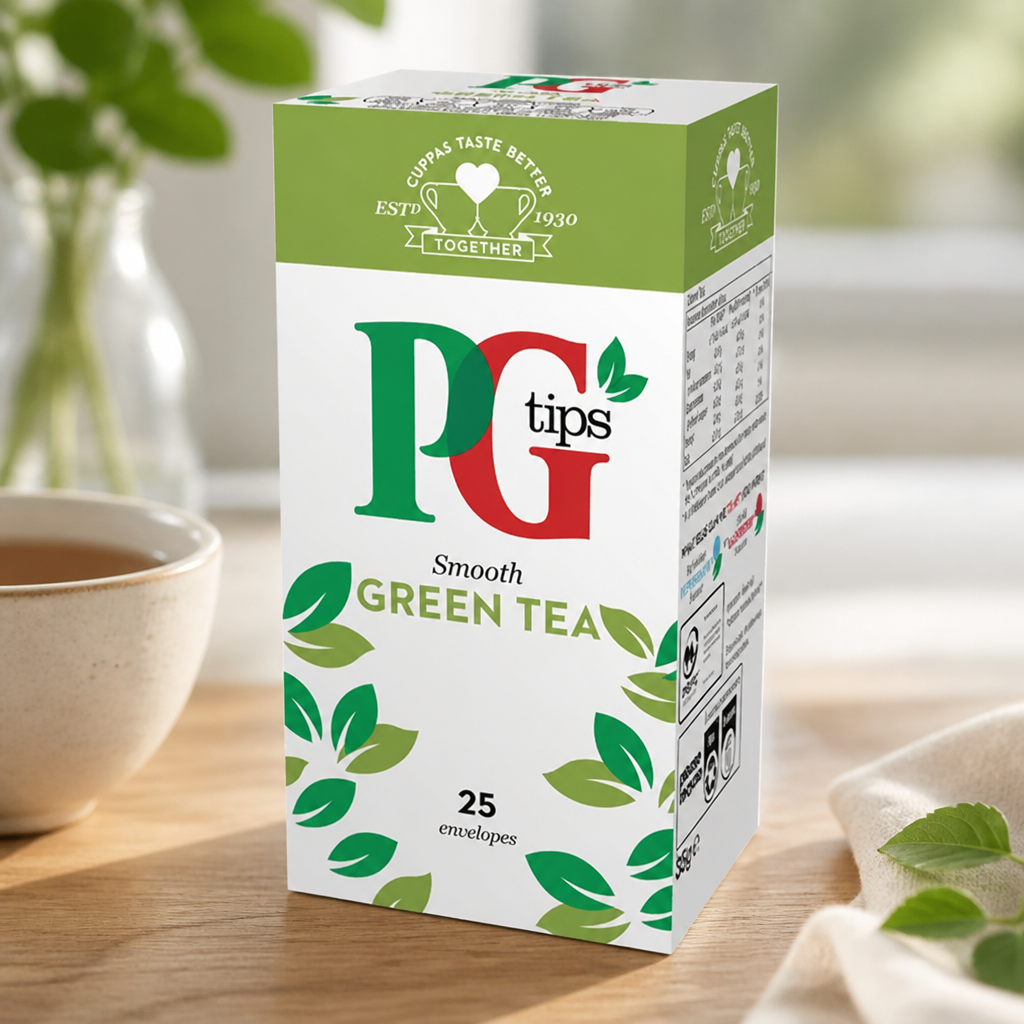 Green Tea Enveloped Tea Bags 25 Pack Commercial Tea Supplies