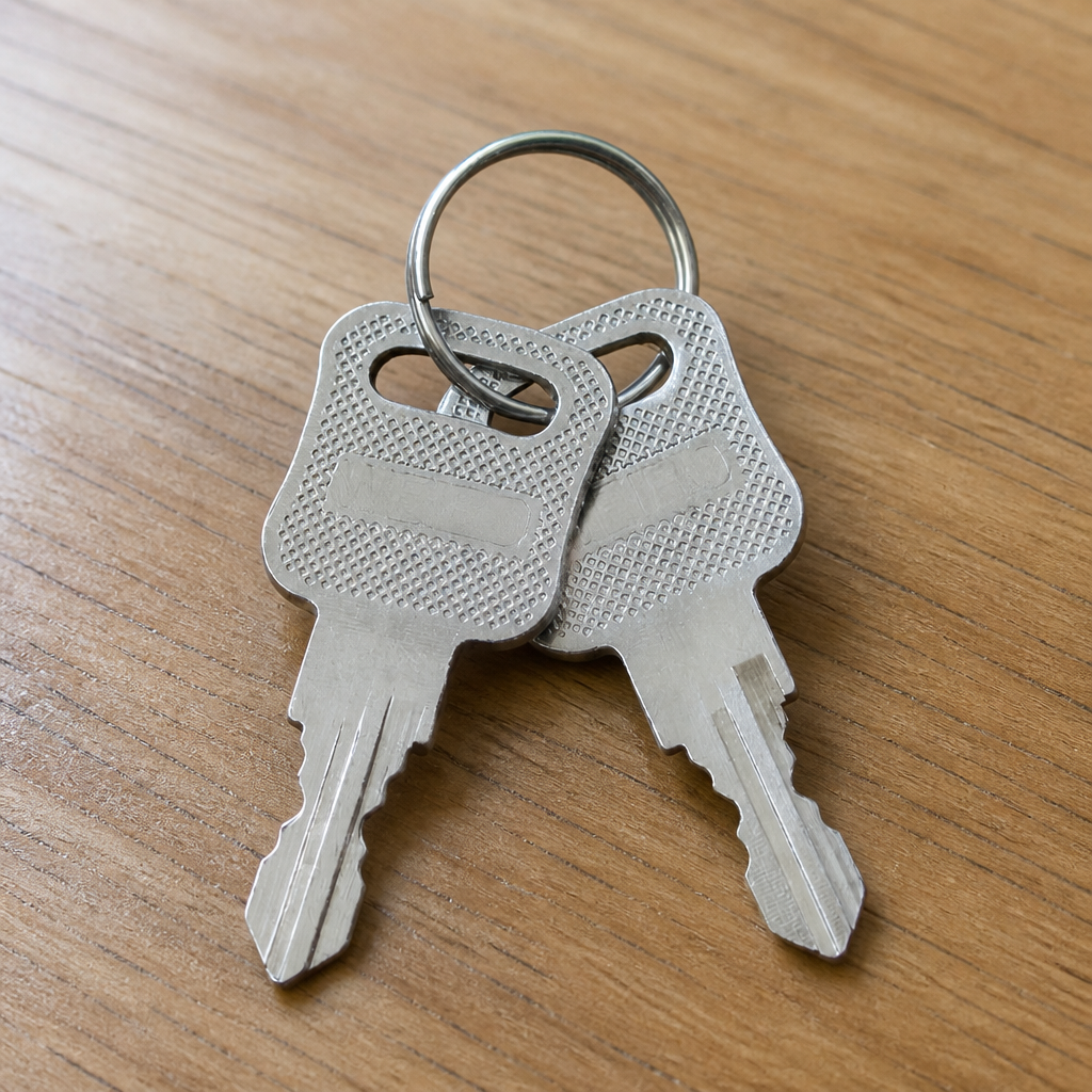 Commercial Dispenser Spare Keys 2 Pack Replacement Parts