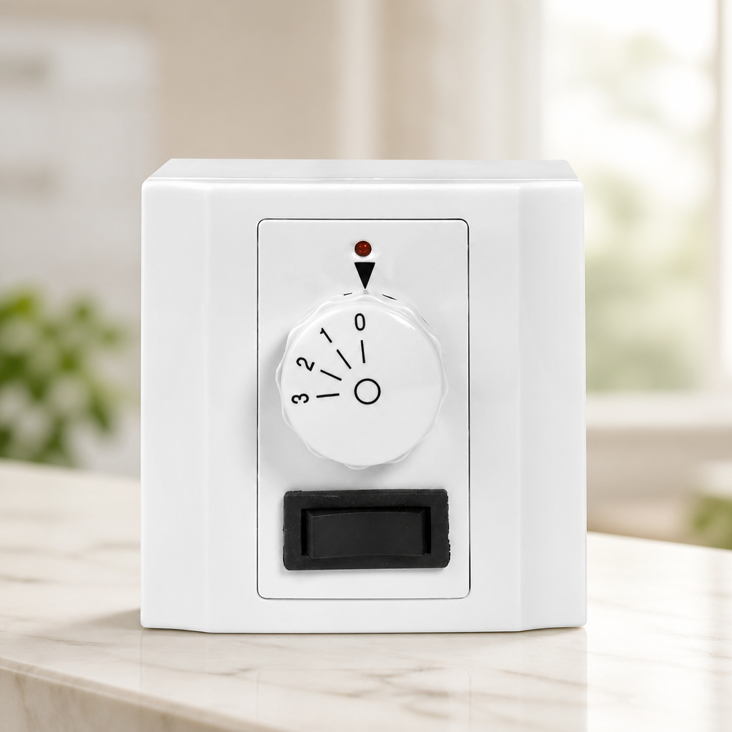 Commercial Ceiling Fan Controller with Reverse Function 85mm