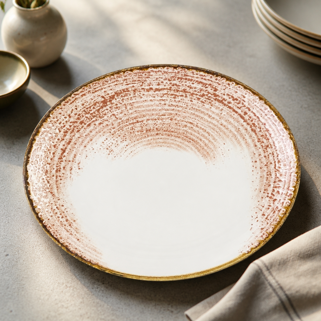 Commercial Coral Coupe Plates 288mm - 12 Pack Vitrified Dinnerware