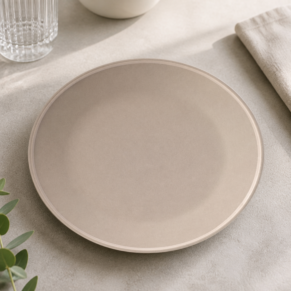 Commercial Stone Plates 270mm Glossy Finish 6 Pack