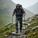 Premium Breathable Waterproof Trousers with Elasticated Waistband and Zipped Side Access