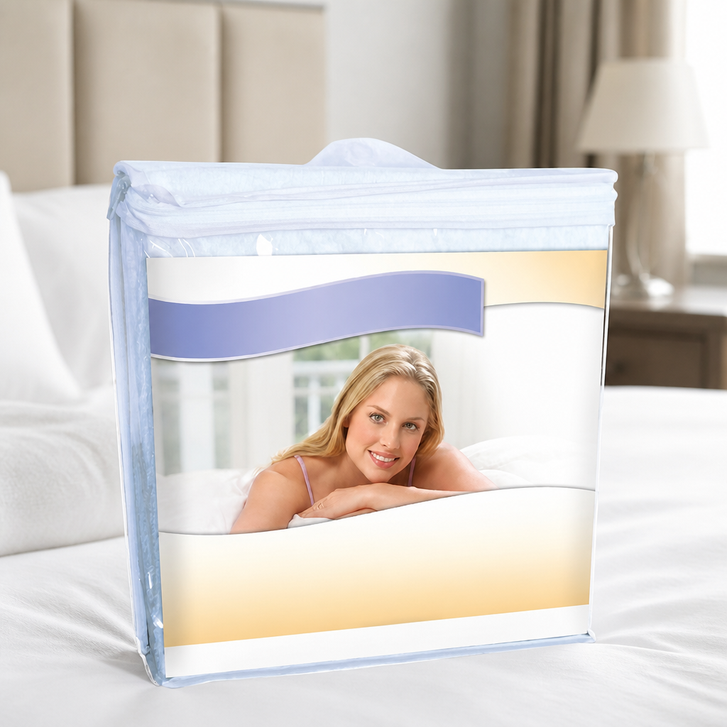 Commercial Waterproof Pillow Protector 500x750mm 2 Pack