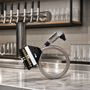 Commercial Post Mix Beverage Dispenser 400 Drink Capacity