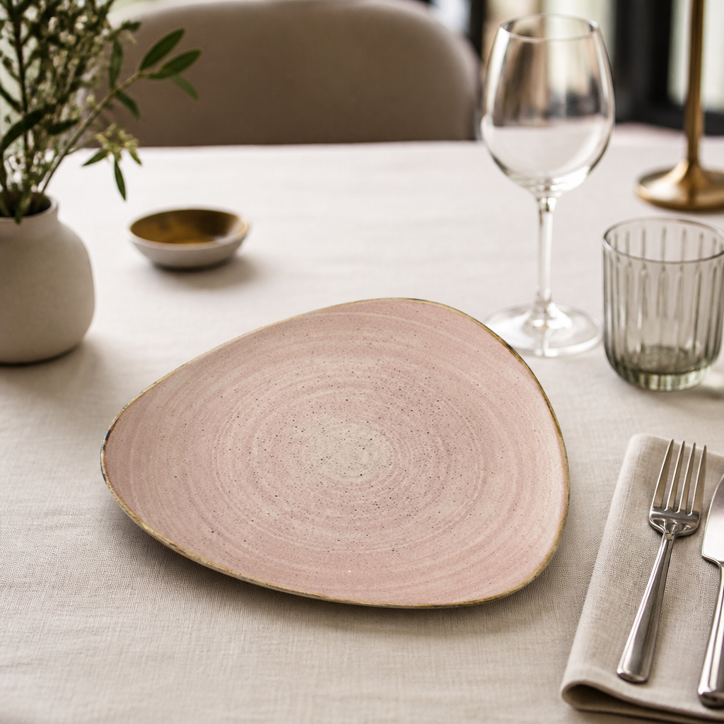 Commercial Raw Terracotta Plates 254mm 12 Pack