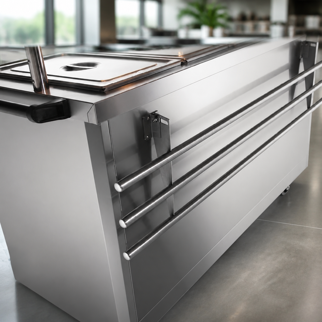Commercial Drop Down Tray Slide for 5GN Hot Cupboards