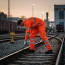 Premium High-Visibility Rail Cargo Trouser with Regular Leg - Durable and Comfortable Workwear