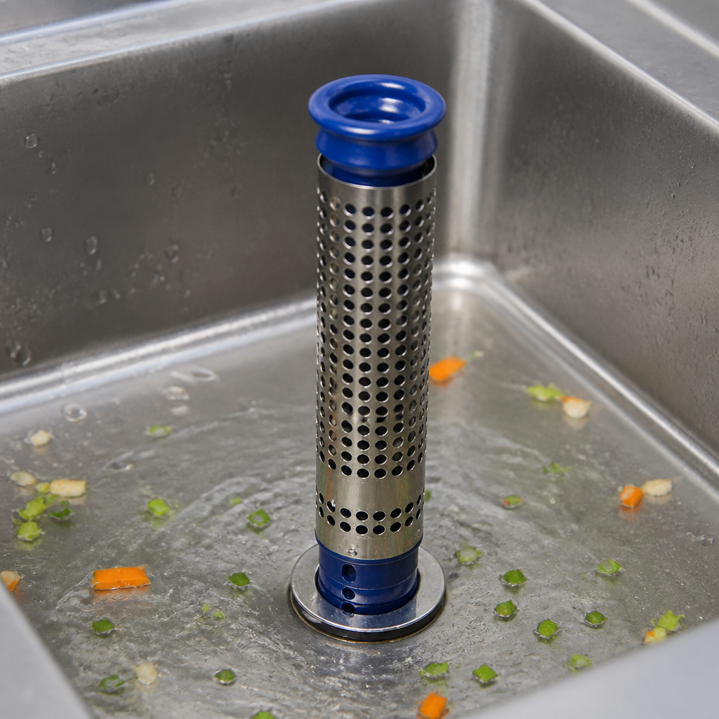 70mm stand pipe for 250mm deep sink waste management solution