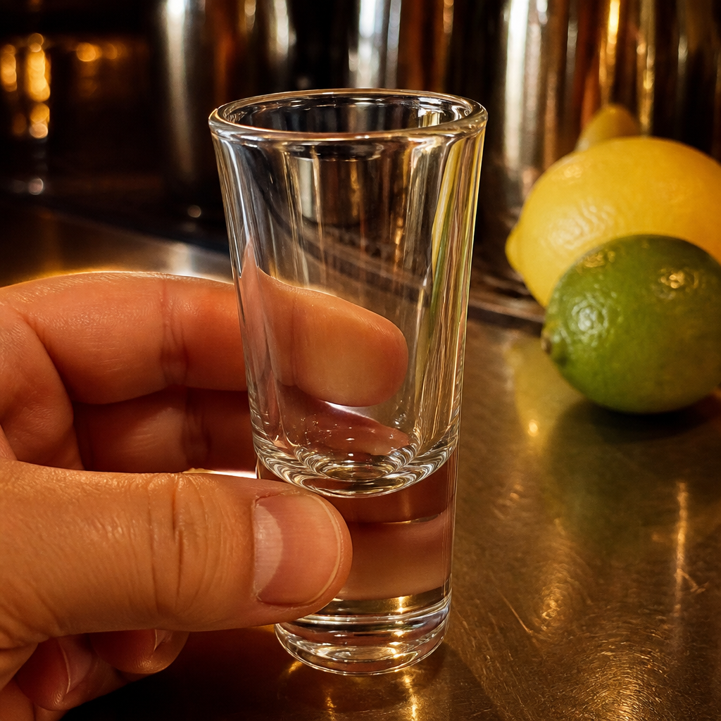Commercial Shot Glasses 25ml Clear Glass 100 Pack