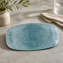 Commercial Oblong Plates Topaz Blue 298mm 12 Pack