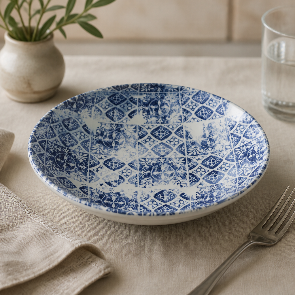Commercial Porto Blue Coupe Bowls 220mm - 12 Pack