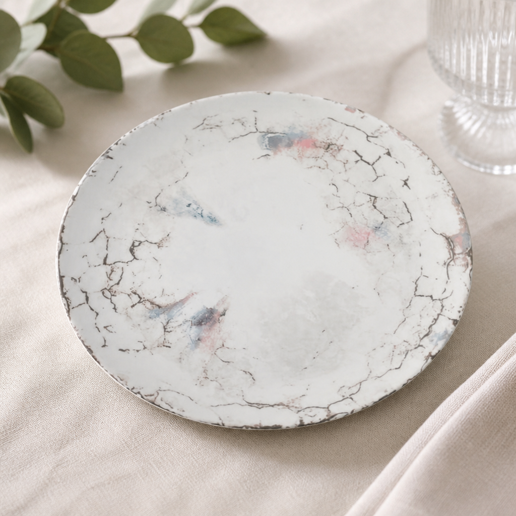 Commercial Coupe Plates 300mm Porcelain Dishwasher Safe 6 Pack