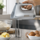 Hand Mixer 220V 1.05kg Plastic 210mm for Home Use