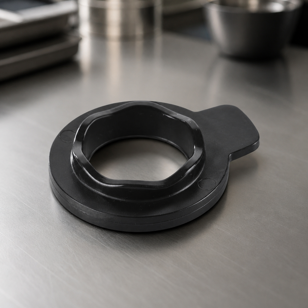 Commercial Preliminary Scraper Spare Part Black