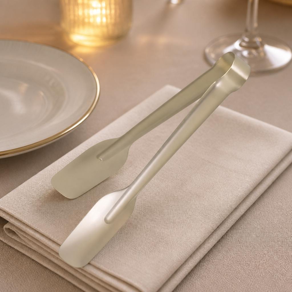 Commercial Cake Tongs 240mm Stainless Steel 10 Pack